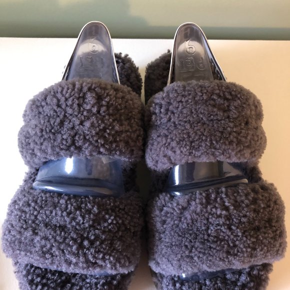 UGG Women's Oh Fluffita Sheepskin Slipper Slide Sandal 1120876 - Picture 7 of 8